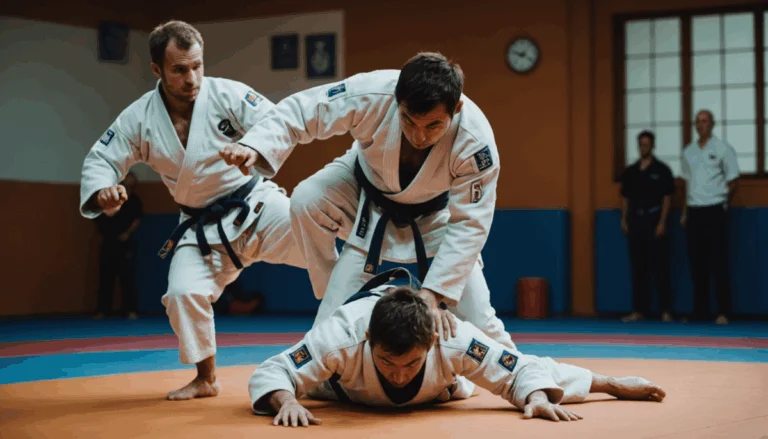 Ceinture marron en judo : le 1er kyu, dernière étape avant la ceinture noire