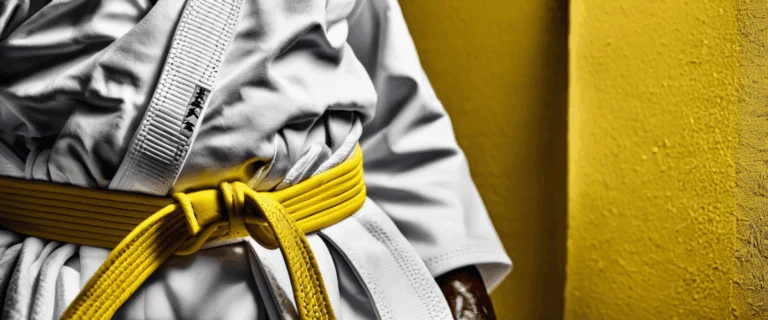 Ceinture jaune au judo : symbole, exigences et progression